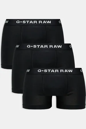 G-Star Pack de 3 calzoncillos bóxer negros de