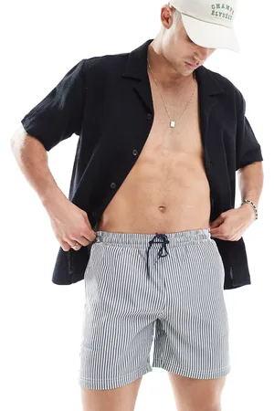 Farah Shorts de baño y blancos a rayas de sirsaca Colbert de