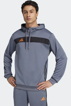 adidas Sudadera ónice y naranja neón con capucha Tiro 25 Essentials de -Negro