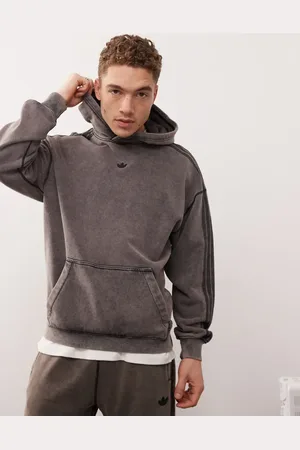 adidas Sudadera negra con capucha Premium Essentials de
