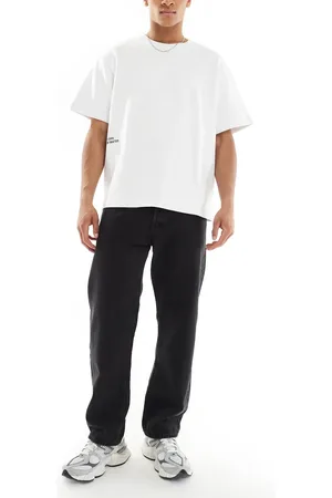JACK & JONES Vaqueros negros sueltos Eddie de Intelligence