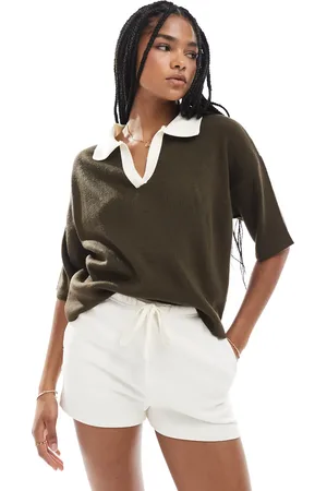 ASOS Polo de punto compacto de