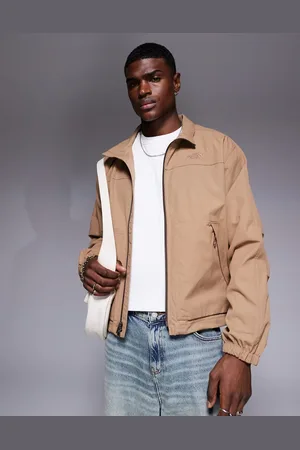The North Face Chaqueta cortavientos con cremallera de tejido Cordura de