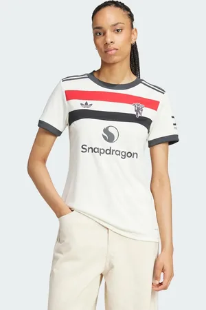 adidas Camiseta blanco hueso de la tercera equipación del Manchester United 24/25 de