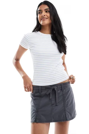 Hollister Minifalda con pliegues de