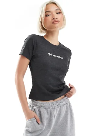 Columbia Camiseta negra de manga corta Move de
