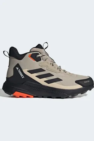 adidas Zapatillas de senderismo beis maravilla, negro básico y naranja impacto Terrex Anylander Mid RAIN.RDY de -Neutro