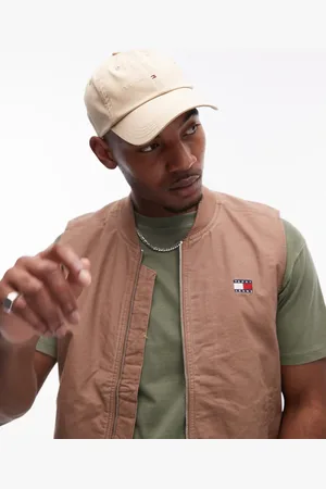 Tommy Hilfiger Gorra beis con logo lineal de -Neutro