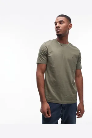 Tommy Hilfiger Camiseta caqui básica de -Verde