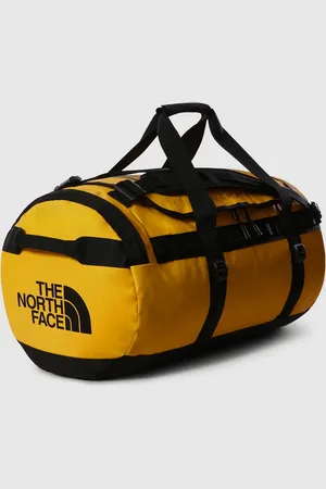 The North Face Petate mediano amarillo y negro Base Camp de