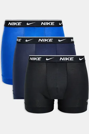 Nike Pack de 3 calzoncillos bóxer de color y azul elásticos de algodón Everyday Cotton Stretch de