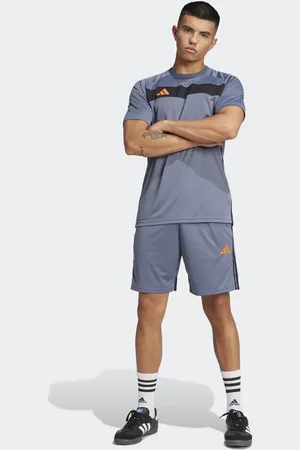 adidas Pantalones cortos ónice y naranja neón Tiro 25 Essentials de -Negro