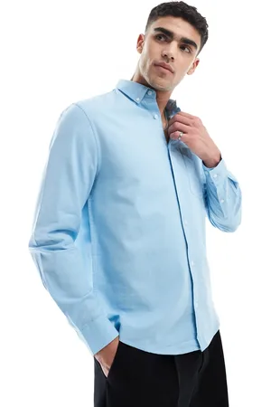 ASOS Camisa Oxford claro de corte estándar de