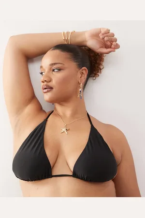 COLLUSION Top de bikini triangular Mix & Match de Curve
