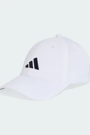 adidas Gorra de béisbol blanca y negra con logo bordado New de -Blanco