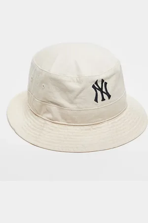 47 Brand Sombrero de pescador color con diseño de los NY Yankees de -Blanco