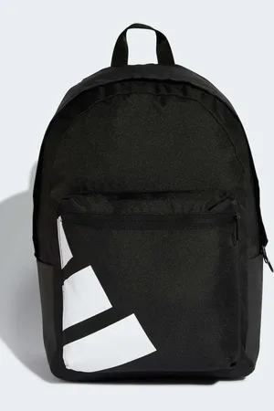 adidas Mochila negra y blanca clásica Back-to-School Badge of Sport de -Negro