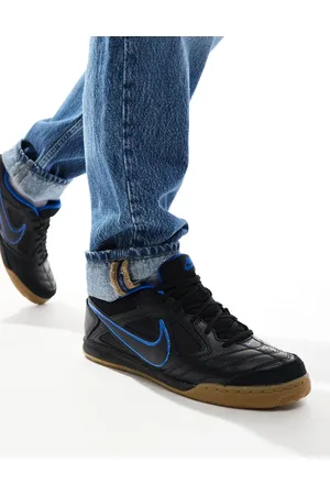 Nike Zapatillas de deporte negras y azules Gato de