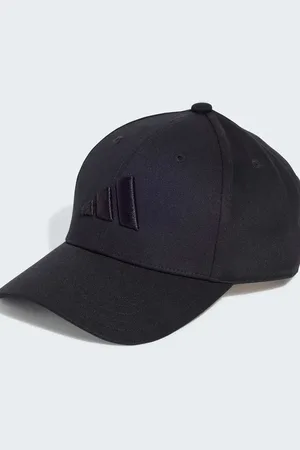 adidas Gorra negra con logo en el mismo tono B-ball de