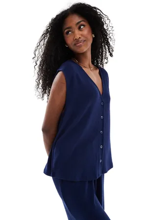 ASOS Chaleco extragrande de punto texturizado de
