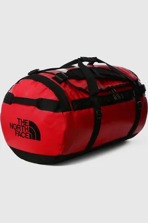 The North Face Petate grande rojo y negro Base Camp de