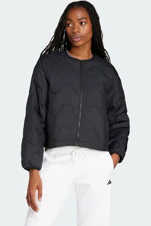adidas Chaqueta negra aislante Nuganic de