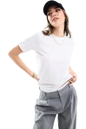 JJXX Camiseta blanca extragrande de -Blanco