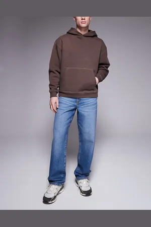 ASOS Vaqueros azules holgados con lavado medio de