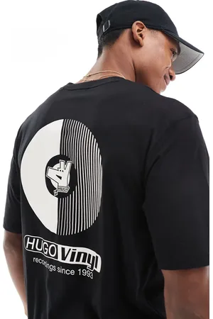 Hugo Blue Camiseta negra Necordyl de