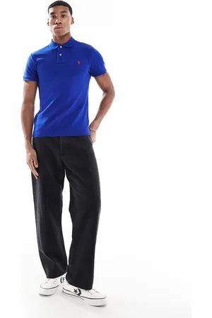 Ralph Lauren Polo de corte slim con logo de piqué de