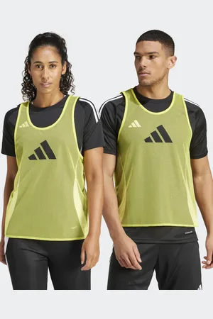 adidas Top estilo peto amarillo neón Training 24 de