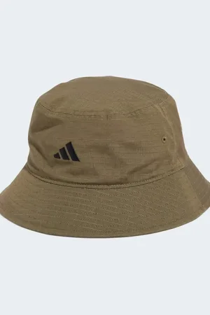 adidas Sombrero de pescador verde oliva y negro clásico Sportswear de