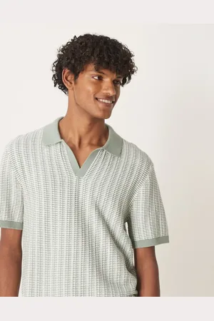Abercrombie & Fitch Camisa de manga corta de croché de