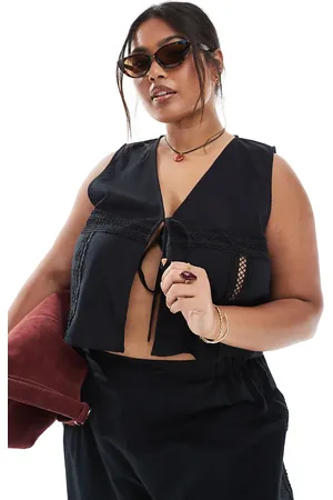 Esmée Chaleco con panel de encaje exclusivo de (parte de un conjunto)