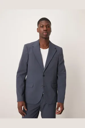 ASOS Chaqueta de traje entallada de tejido elástico en cuatro direcciones de