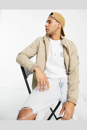 JACK & JONES Chaqueta Harrington beis de Essentials-Beis neutro
