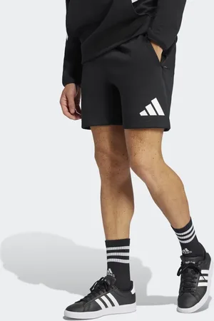 adidas Pantalones cortos negros y blancos Z.N.E. de