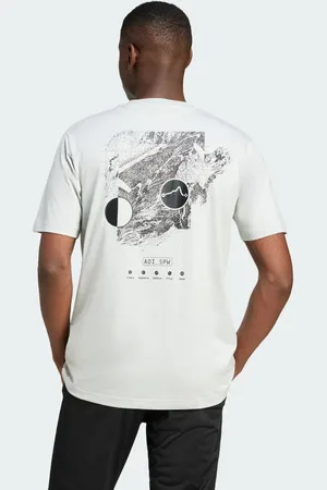 adidas Camiseta con estampado gráfico City Escape Space de -Gris