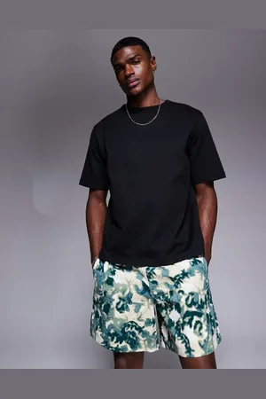The North Face Pantalones cortos con estampado verde y logo Class V Pathfinder de