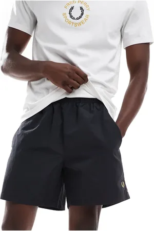 Fred Perry Pantalones cortos negros deportivos de