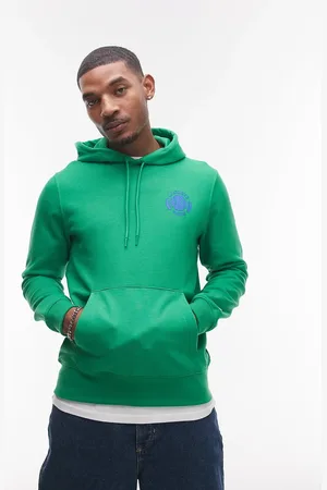 Lacoste Sudadera sin cierres con capucha y estampado en el pecho y la espalda de