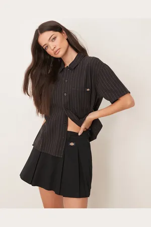 Dickies Falda negra plisada Unionville de