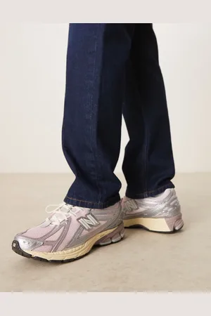 New Balance Zapatillas deportivas rosas unisex con detalles multicolores 1906 de