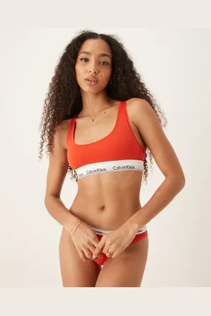 Calvin Klein Bralette rojo Modern Cotton de