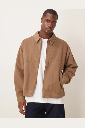 ASOS Chaqueta Harrington lavado extragrande de
