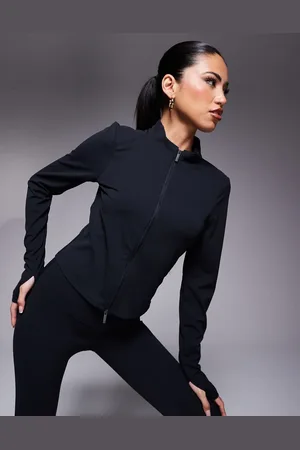 Nike Top de manga larga con cremallera de tejido suave Dri-FIT Zenvy de
