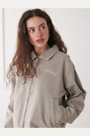 Obey Chaqueta vaquera con cremallera Serene de -Neutro