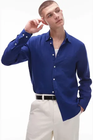 ARKET Camisa de corte estándar de lino de