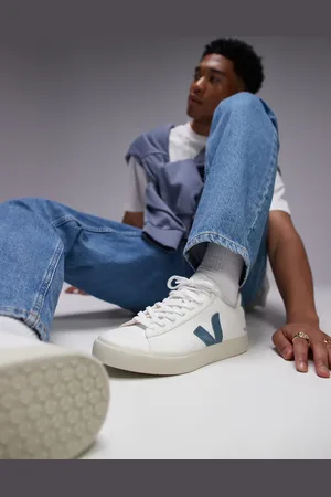 Veja Zapatillas de deporte blancas y azules Campo de