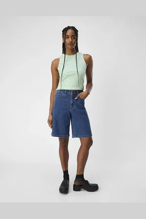 Object Pantalones cortos vaqueros azul medio de
